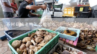 茶树菇炖老鸭怎么做好吃