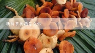 新鲜茶树菇怎么炒
