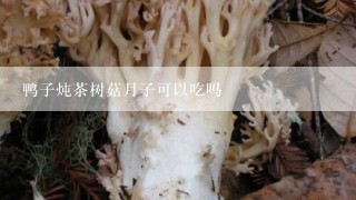 鸭子炖茶树菇月子可以吃吗