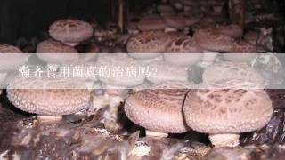 瀚齐食用菌真的治病吗？