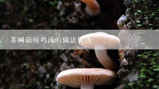 茶树菇炖鸡汤的做法煲汤