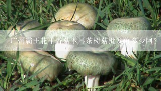 广州霸王花干香菇木耳茶树菇批发价多少阿？