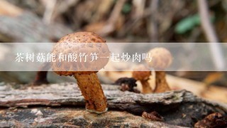 茶树菇能和酸竹笋一起炒肉吗