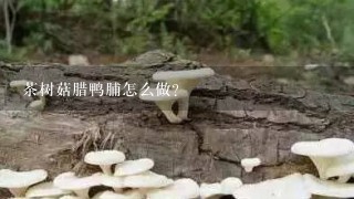 茶树菇腊鸭脯怎么做？