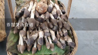 养胃煲汤食谱