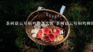 茶树菇云耳焖鸡柳怎么做 茶树菇云耳焖鸡柳的做法步