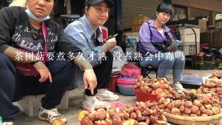 茶树菇要煮多久才熟 没煮熟会中毒吗