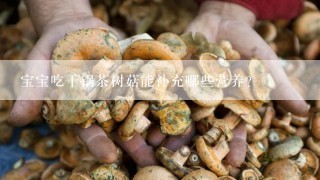宝宝吃干锅茶树菇能补充哪些营养？
