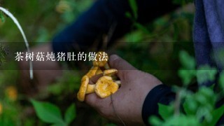 茶树菇炖猪肚的做法