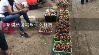 茶树菇煲鸡放什么材料