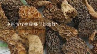 中医治疗癌症哪里比较好？