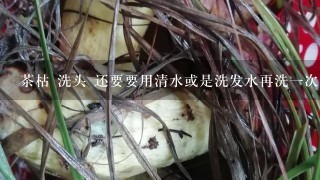 茶枯 洗头 还要要用清水或是洗发水再洗1次吗