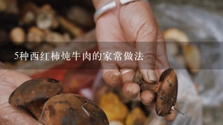 5种西红柿炖牛肉的家常做法