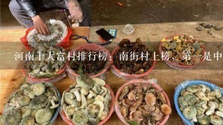 河南十大富村排行榜：南街村上榜，第1是中国金鱼之乡