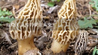 红烧干豆扣的做法大全？