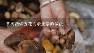 茶树菇焖5花肉最正宗的做法