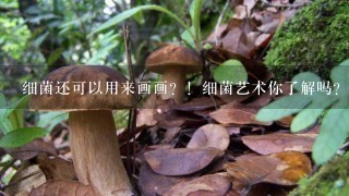 细菌还可以用来画画？！细菌艺术你了解吗？