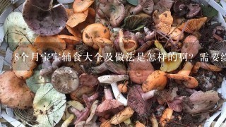 8个月宝宝辅食大全及做法是怎样的啊？需要给宝宝吃辅食，该注意什么啊？