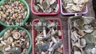 女人梦到死人花圈预示什么