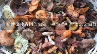 豆沙桑叶青团的做法，豆沙桑叶青团怎么做好吃