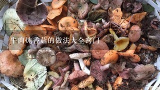 牛肉炖香菇的做法大全窍门