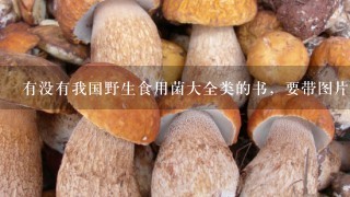 有没有我国野生食用菌大全类的书，要带图片的那种，麻烦各位大大帮忙推荐1本!