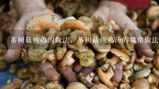 茶树菇炖鸡的做法，茶树菇炖鸡汤的家常做法