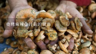 烧烤麻辣金针菇的做法