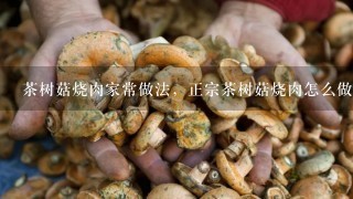 茶树菇烧肉家常做法，正宗茶树菇烧肉怎么做