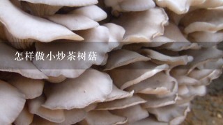 怎样做小炒茶树菇