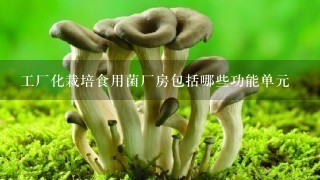 工厂化栽培食用菌厂房包括哪些功能单元