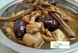 茶树菇干锅鸡，茶树菇的吃法,第3图
