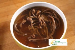 干茶树菇做素汤,第2图
