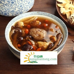 虎掌菌羊肚菌茶树菇菌汤,第5图