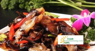 茶树菇炖腊肉怎么做，茶树菇食谱推荐,第1图