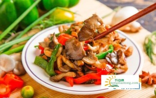 肉丝炒平菇的做法大全,第2图