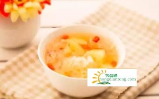 菠萝银耳红枣枸杞汤的功效 银耳菠萝汤有哪些作用,第3图