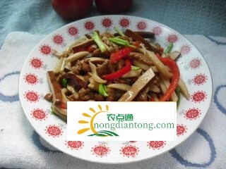 鸡腿菇炒豆干怎么做好吃,第4图