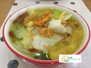 竹荪白菜汤的做法大全,第5图