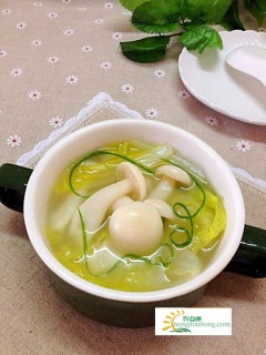 白玉菇炒肉的做法,第3图