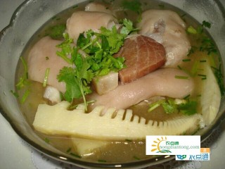 竹荪火腿汤的做法大全 竹笋火腿汤怎么做好吃,第2图