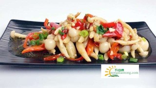 白玉菇怎么凉拌，白玉菇有哪些禁忌,第1图