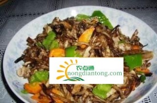 榛蘑香菇炒肉 简单易操作,第1图