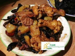 榛蘑土豆烧翅根：祛风活络，强筋壮骨,第2图