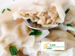 口蘑菇怎么包水饺 汤鲜味美,第3图