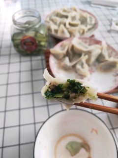  香菇小白菜饺子 第7步