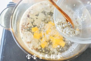  丁香鱼南瓜菌菇汤-宝宝辅食 第11步