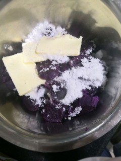  奶香紫薯蘑菇云面包 第6步