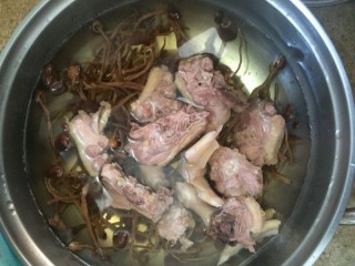  茶树菇炖鸭肉 第12步