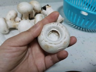  白蘑菇 第2步